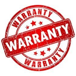 Warranty vector stamp